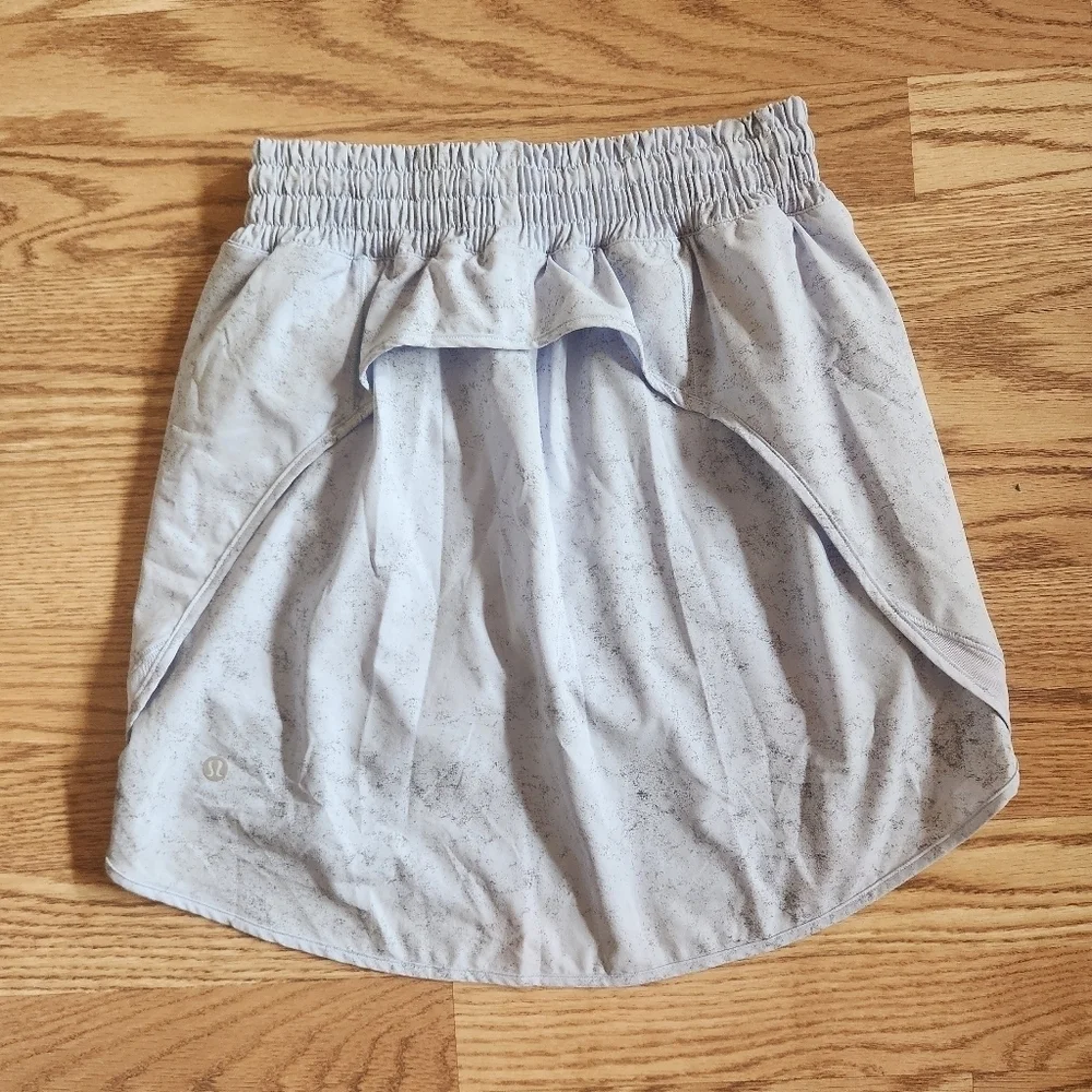 EUC Lululemon Hotty Hot Blue High-Rise Skort, Size 4